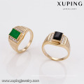 14564xuping respectable high-end trend rings, cubic zirconia diamond finger 18k gold color wholesale rings for men